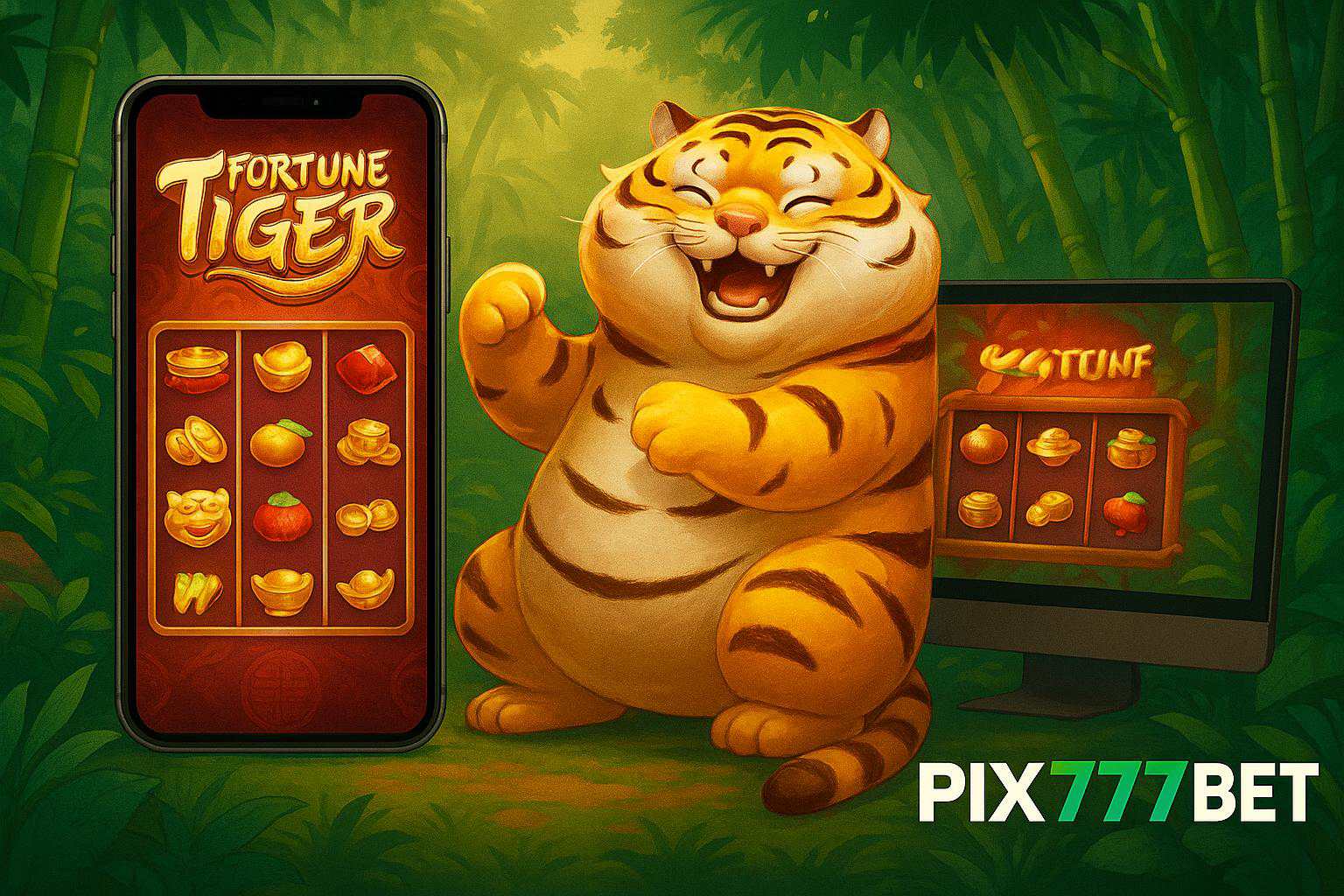 Fortune Tiger é um jogo imperdível no PIX777BET Casino